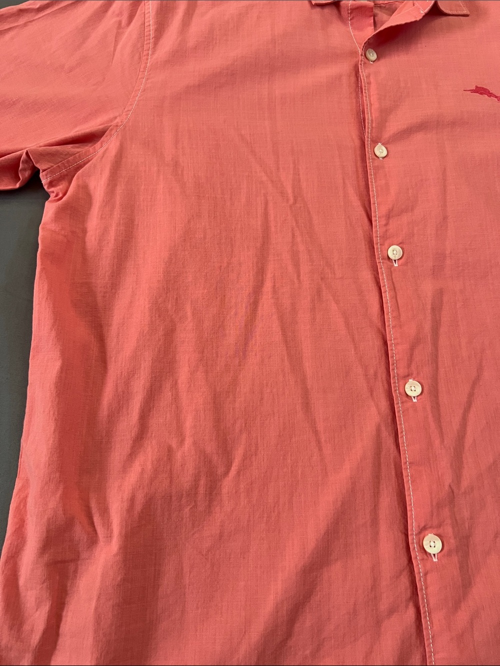 Tommy Bahama Coral Short-Sleeve Button-Down Shirt - Picture 5 of 8